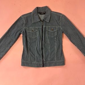 Norma Kamali jean jacket